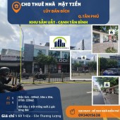 SỐC- Cho thuê nhà  Mặt Tiền Lũy Bán Bích 180m2 -  NGANG 18M